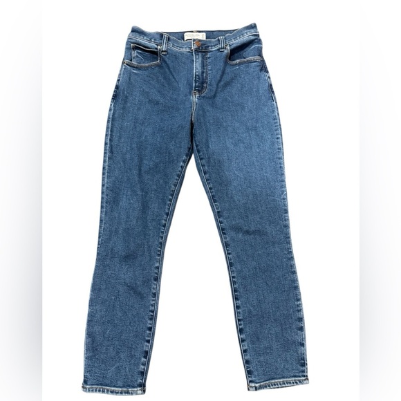 Abercrombie & Fitch Super Skinny Ankle High Rise Jeans Womens Size 28 6 Short - Picture 1 of 9
